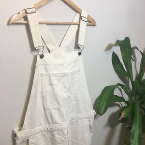 Zara White overalls